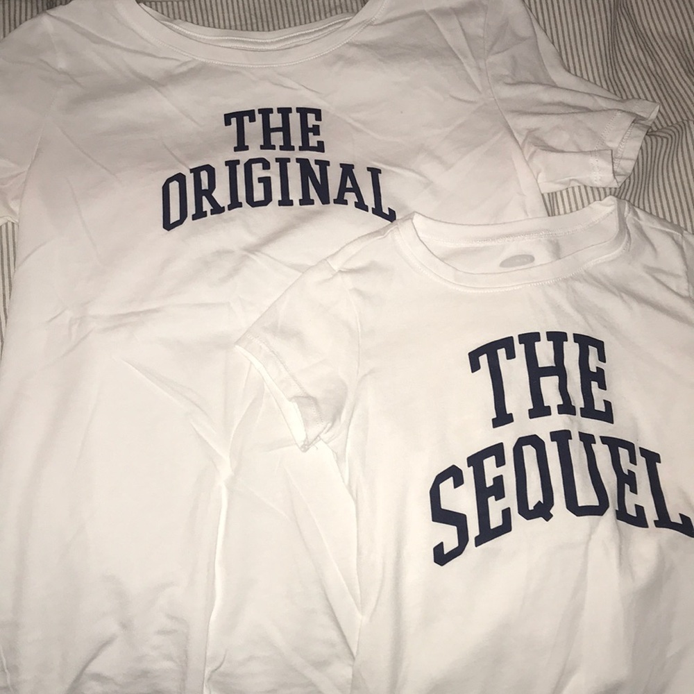 Matching mother child shirts